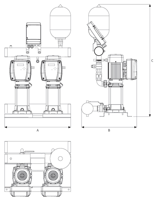  CKE2 MULTI - Triphasé